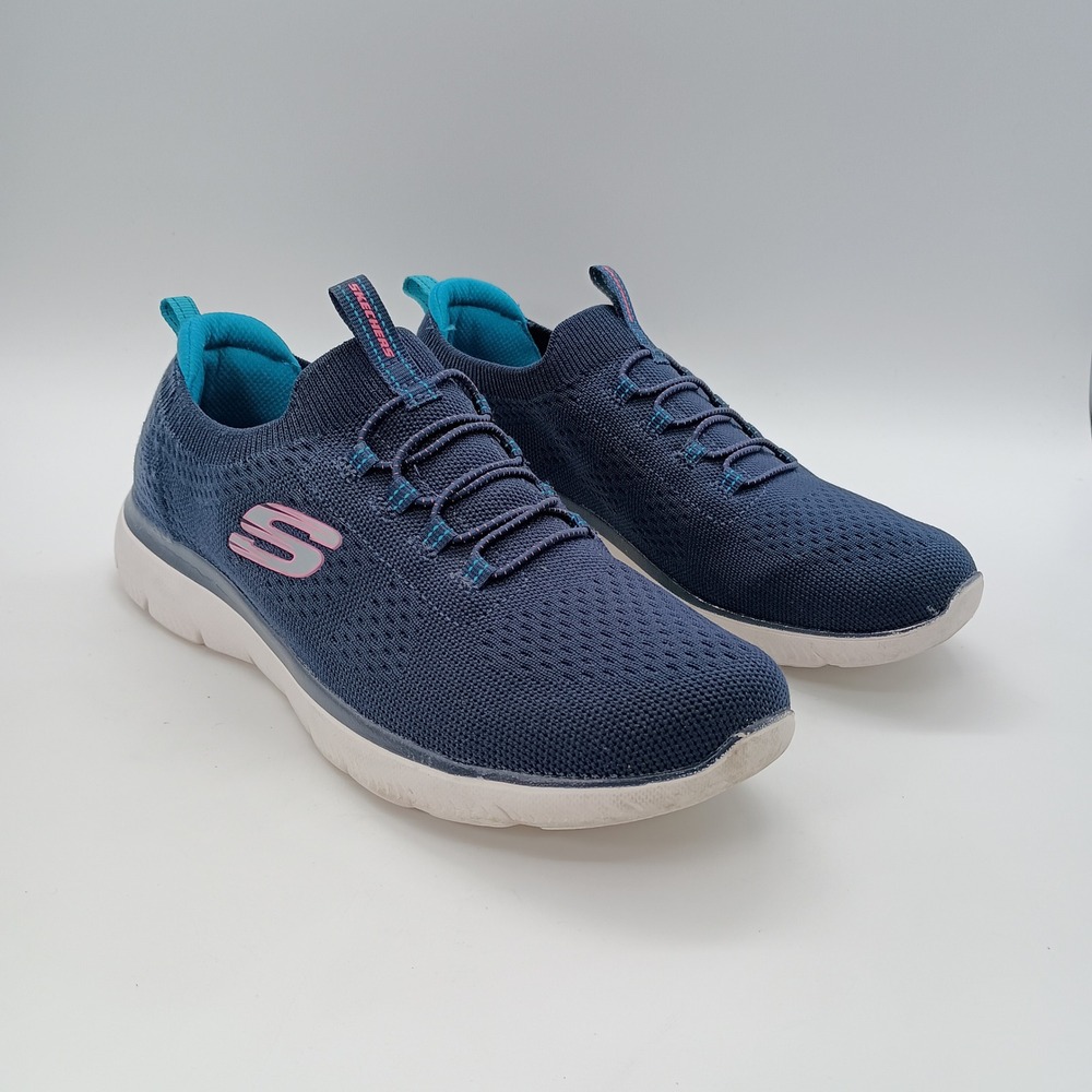 Skechers Sport Ultra Flex 3.0 Smooth Step Navy Pink Sneakers 150116 Womens 8.5